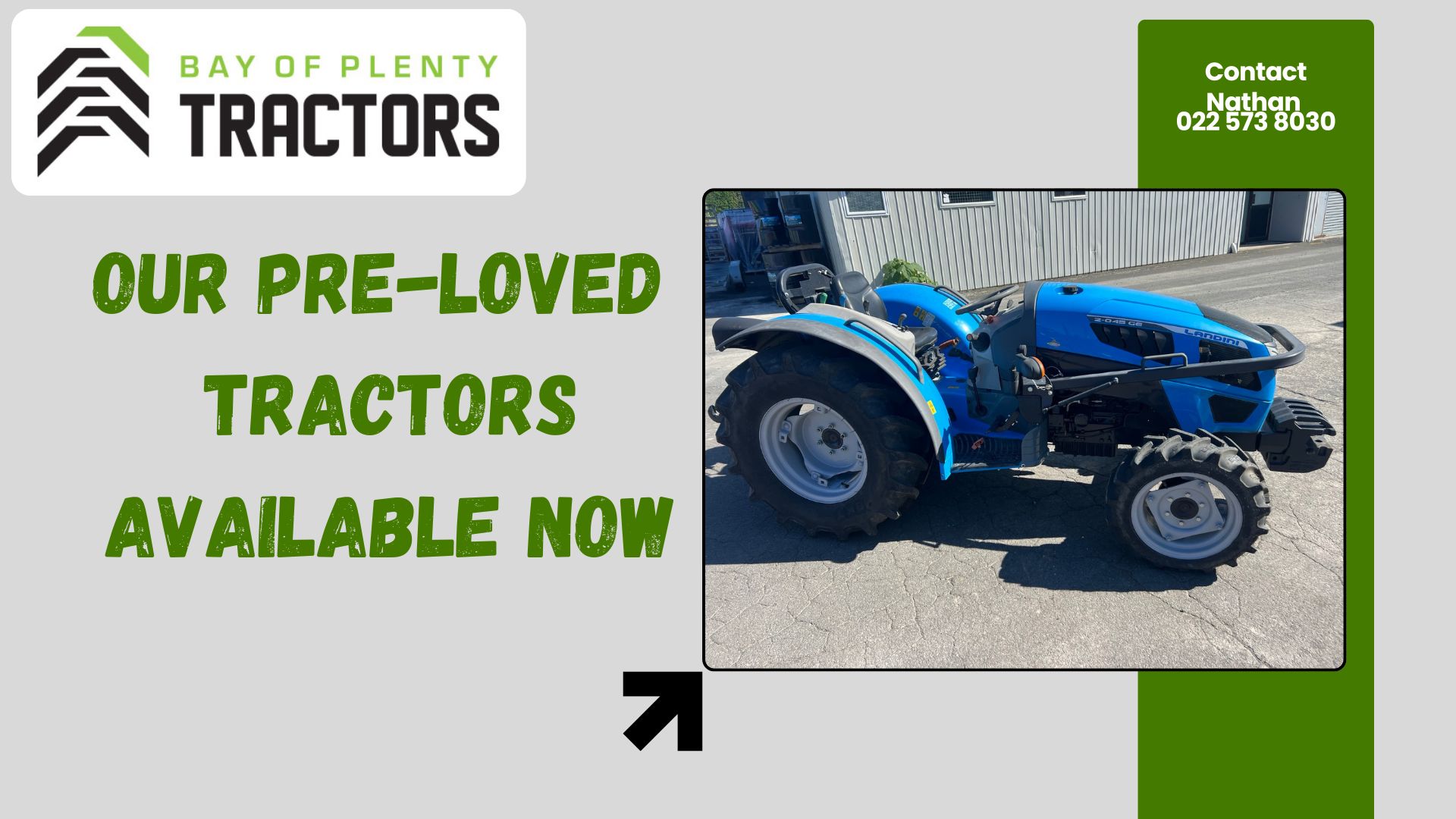 Not every tractor needs to be new!